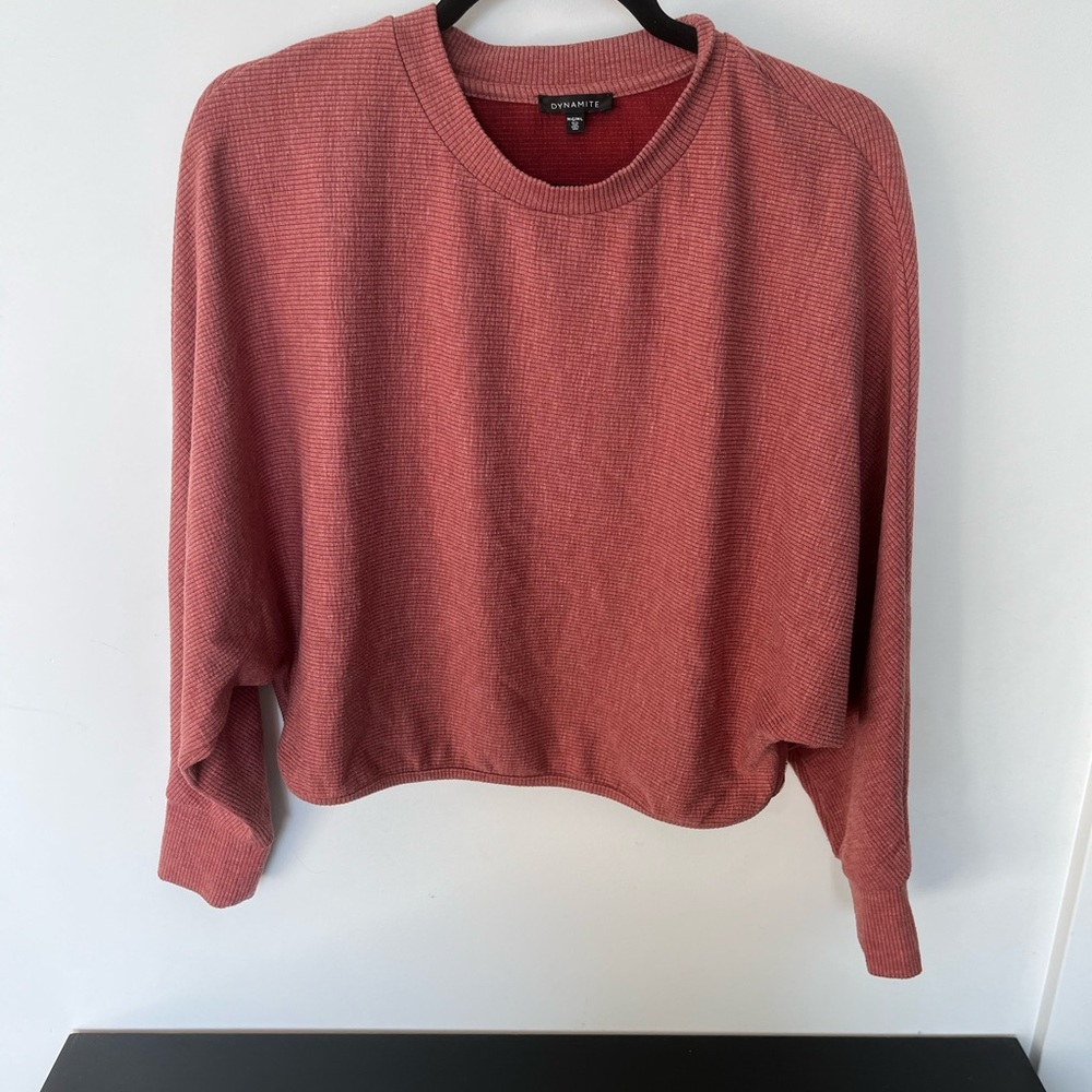 Dynamite cropped sweater